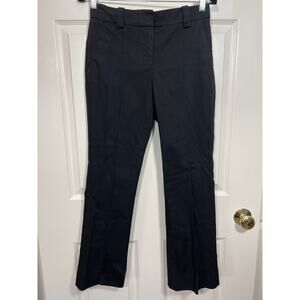 A.L.C. Seamed Trouser Pants High Rise Bootcut Flared Hem Black Womens Size 2